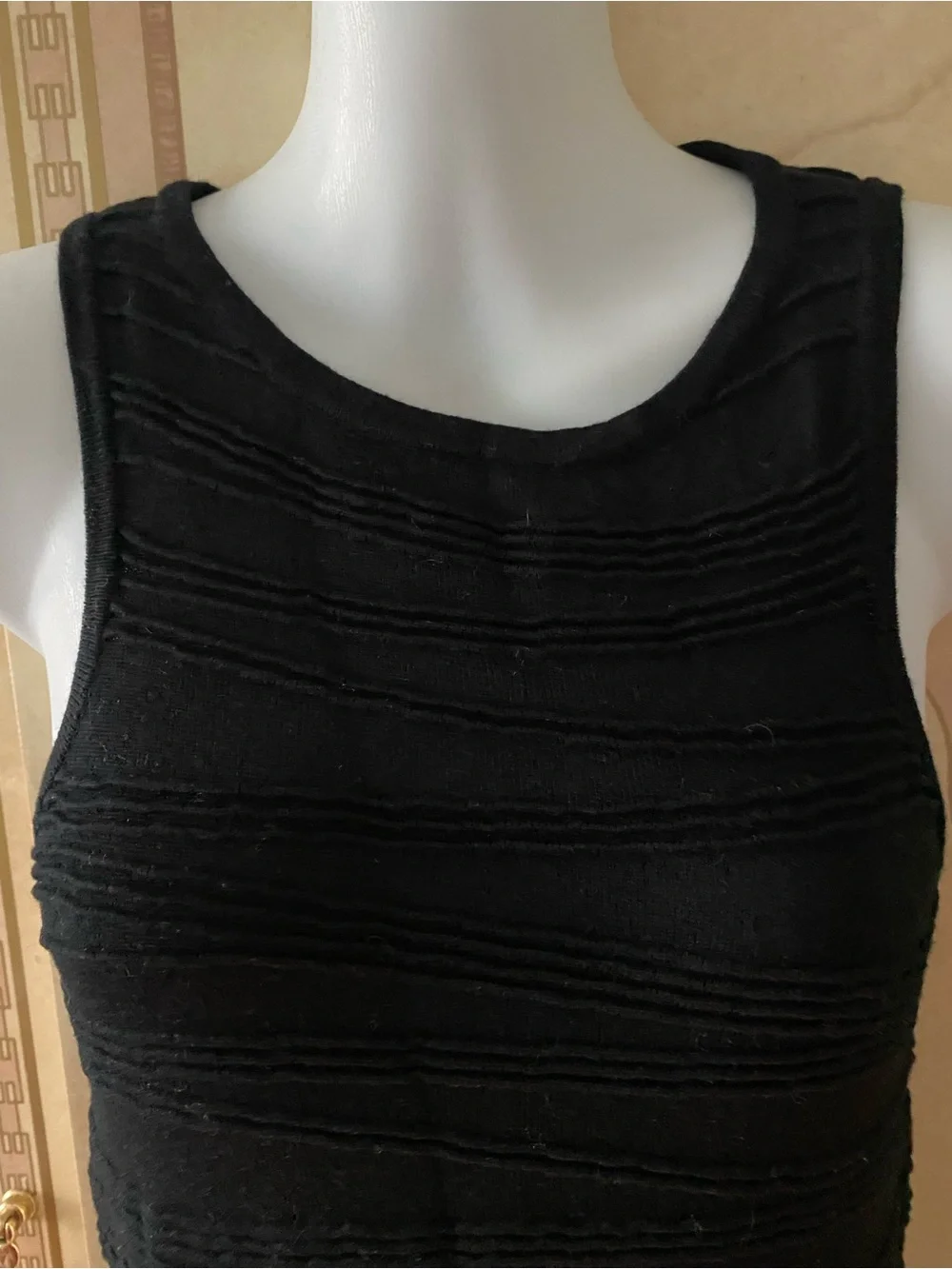 Dynamite Black Ribbed Tank Midi Dress - Picture 2 of 6